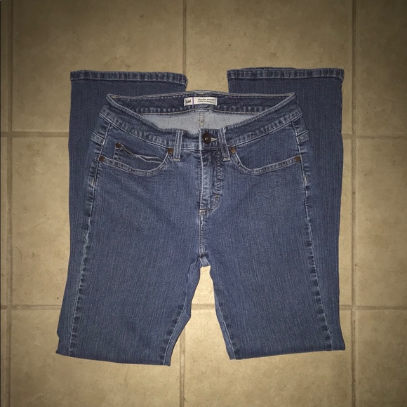 lee slender stretch bootcut jeans